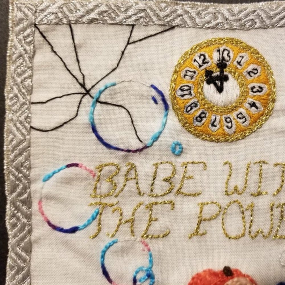 Labyrinth Embroidered Patch - Picture 5 of 6